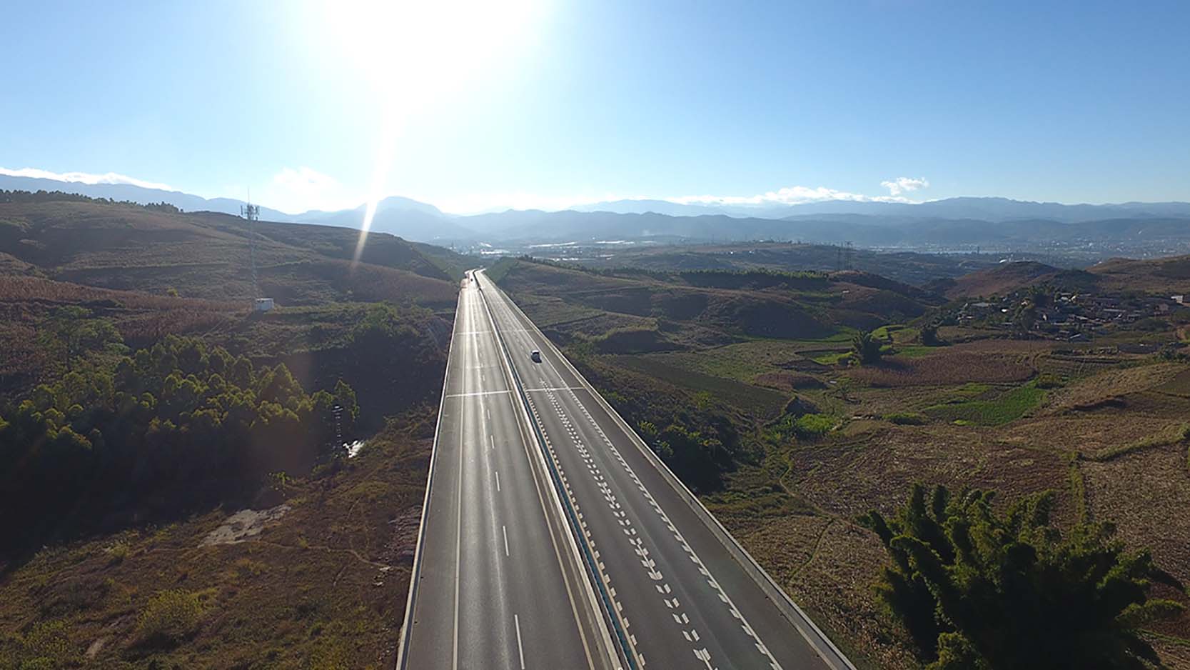 蒙自绕城高速公路（羊鸡段）云南阳光道桥股份有限公司官网
