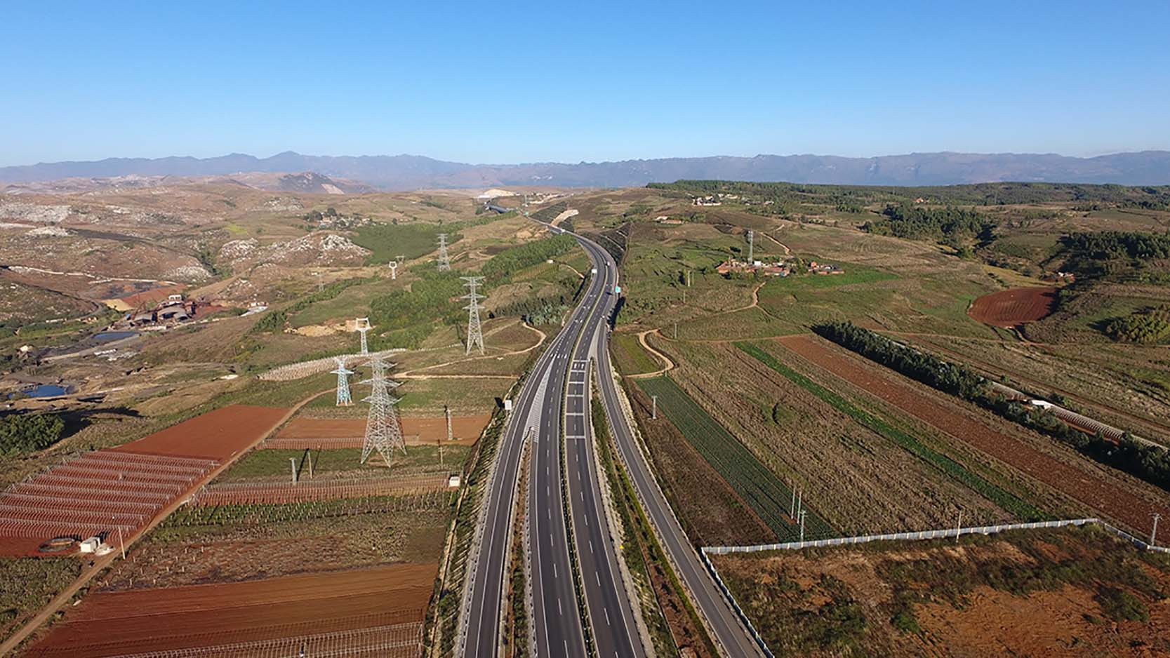 蒙自绕城高速公路（羊鸡段）云南阳光道桥股份有限公司官网